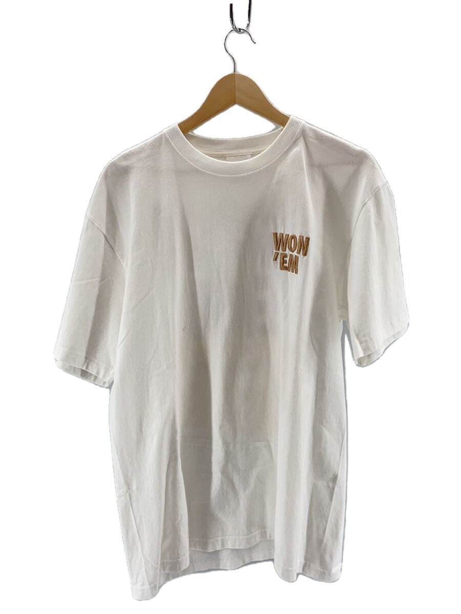 THE NETWORK BUSINESS◆ザネットワークビジネス/Tシャツ/L/コットン/ホワイト