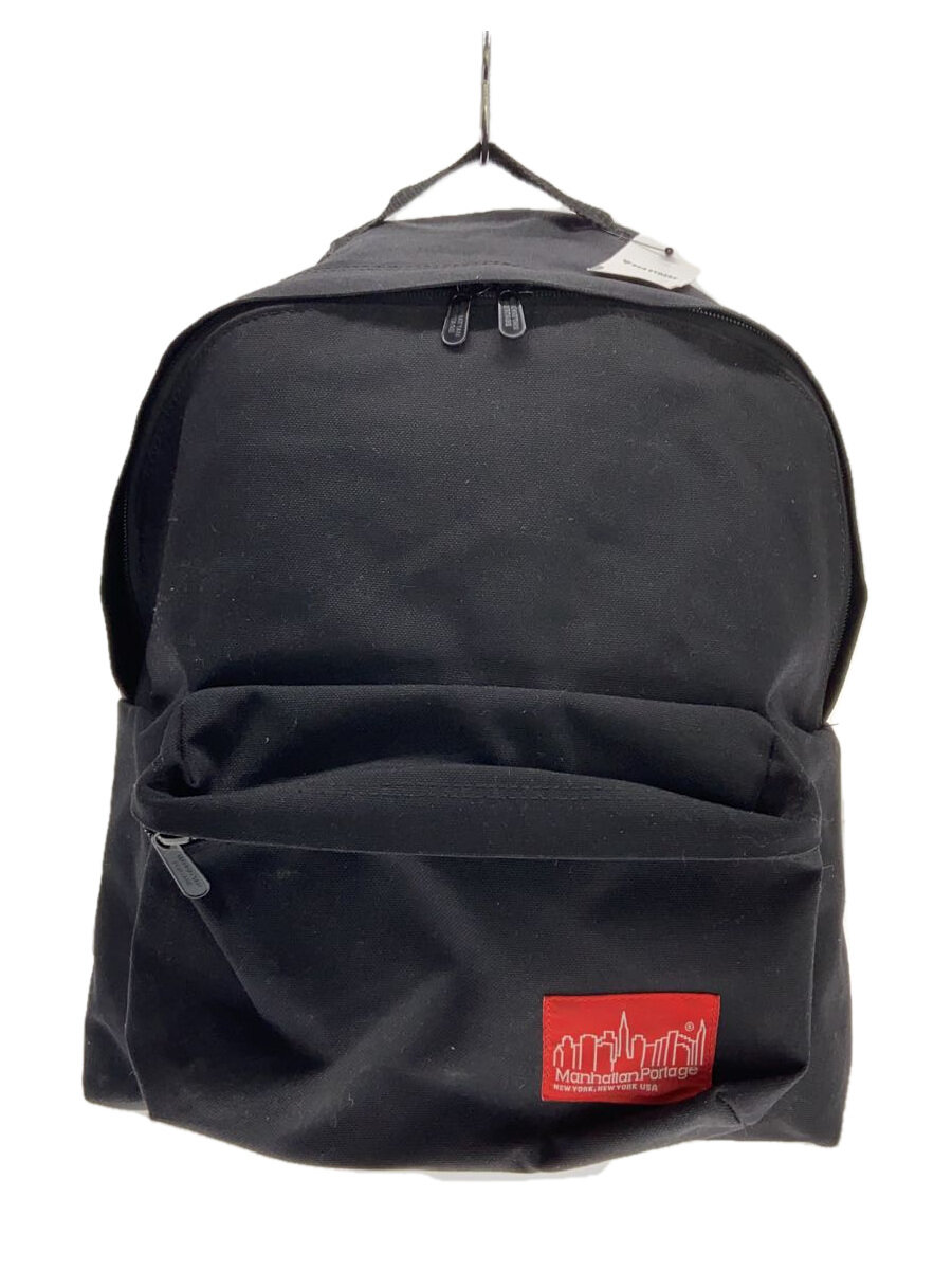 【中古】Manhattan Portage◆リュック/ナイロン/BLK/TWCH 2411JP//【バッグ】