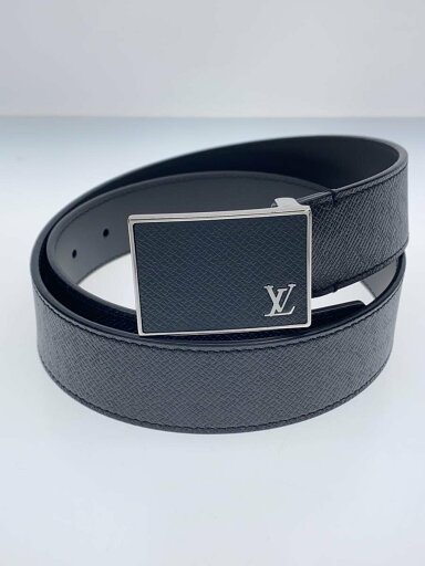 【中古】LOUIS VUITTON◆サンチュール・メトロポール35MM_タイガ_BLK/牛革/BLK/メンズ【服飾雑貨他】 【中古】LOUIS VUITTON◆サンチュール・メトロポール35MM_タイガ_BLK/牛革/BLK/メンズ【服飾雑貨他】