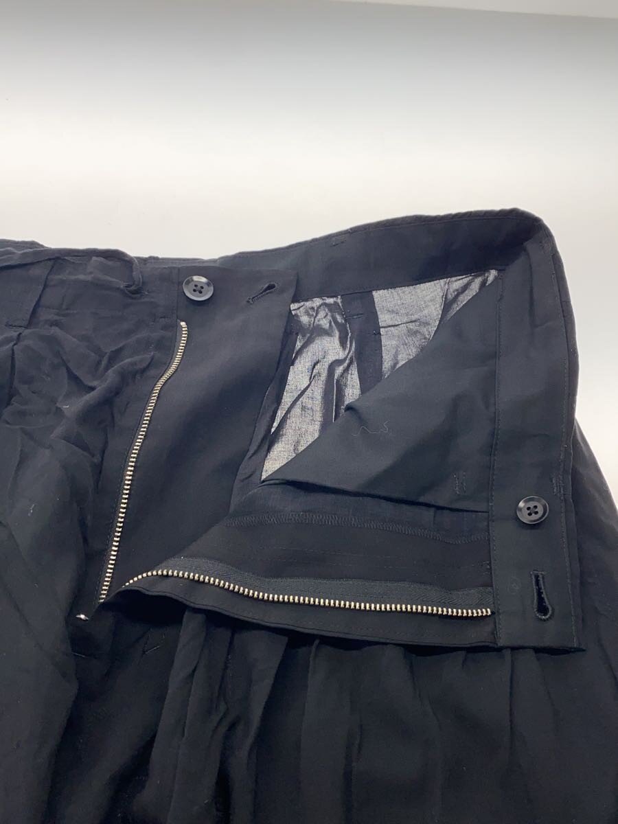 【中古】Ground Y◆サルエルパンツ/--/レーヨン/BLK/GC-P20-202【メンズウェア】