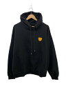 【中古】OY◆BROKEN LOGO ODOLLY HOODIE/2/コットン/ブラック【メンズウェア】