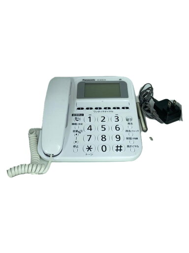 【中古】Panasonic◆電話機 VE-GE18DL-W【家電・ビジュアル・オーディオ】 【中古】Panasonic◆電話機 VE-GE18DL-W【家電・ビジュアル・オーディオ】