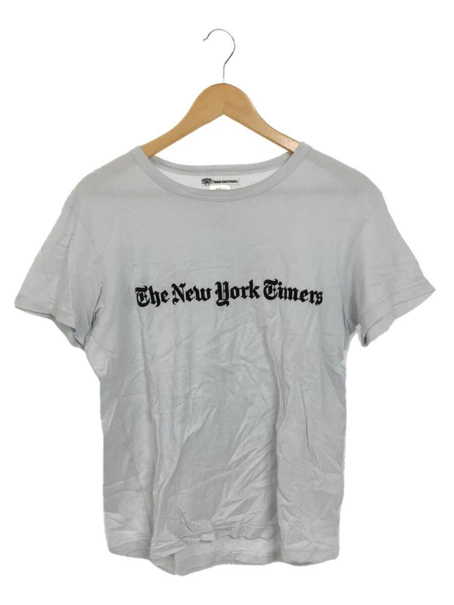 【中古】The New York Timers/DUB FACTORY/Tシャツ/M/コットン/WHT【メンズウェア】