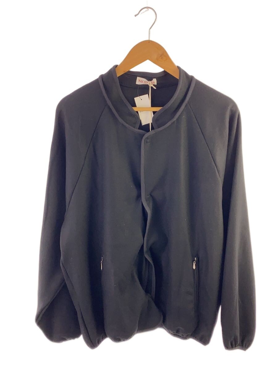 【中古】NICENESS◆SADE Wool Jersey Piping Jacket/S/ウール/BLK/NN-4201J16/? NULL ?【メンズウェア】