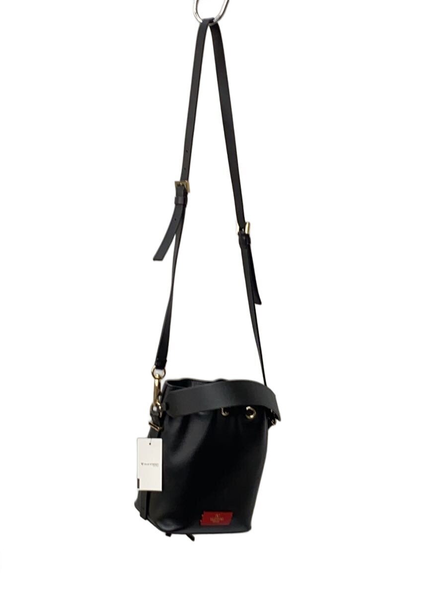 【中古】VALENTINO◆バッグ/レザー/BLK【バッグ】