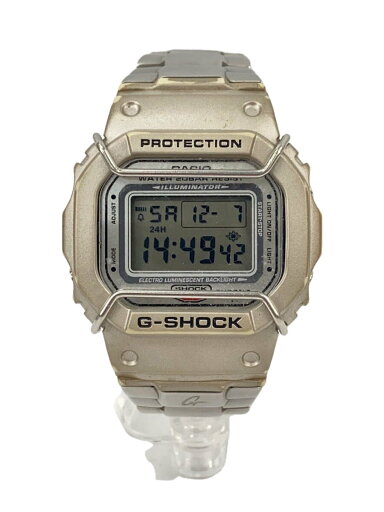 【中古】CASIO◆クォーツ腕時計/デジタル/ステンレス/SLV/SLV/DW-5000D-8JF///【服飾雑貨他】 【中古】CASIO◆クォーツ腕時計/デジタル/ステンレス/SLV/SLV/DW-5000D-8JF///【服飾雑貨他】