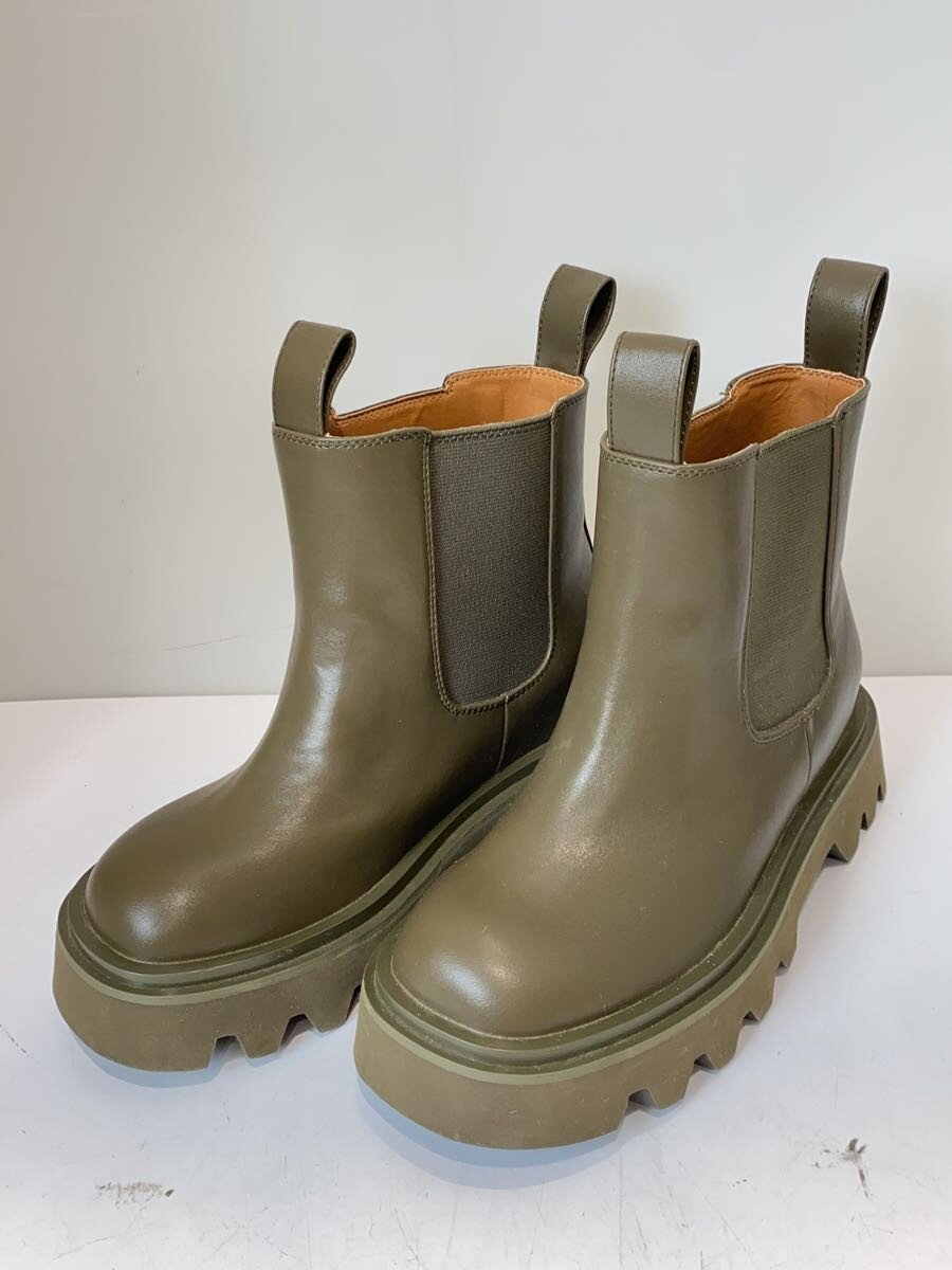 【中古】Mila Owen◆サイドゴアブーツ/22.5cm/KHK/09WGS214533【シューズ】 jumblestore-37601037 2nd STREET 楽天市場店 サンプル画像2
