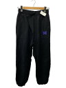【中古】Needles◆PAJAMA PANT COTTON FLANNEL/パジャマパンツ/XS/リネン/ブラック/OT214PT【メンズウェア】