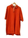 【中古】TOMMY HILFIGER◆半袖シャツ/XXL/コットン/ORN/無地【メンズウェア】