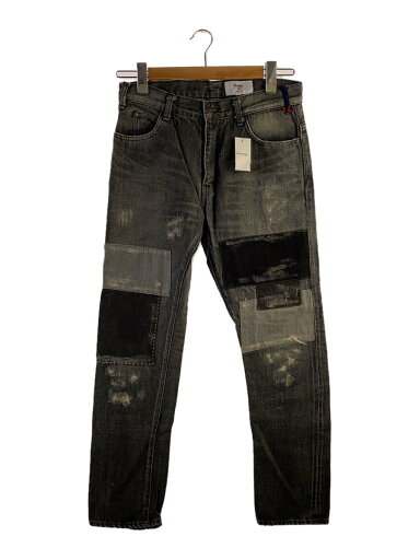 【中古】Niche.◆ボトム/S/コットン/GRY/無地/tti-f14-jptc-40-B/パッチワーク【メンズウェア】 【中古】Niche.◆ボトム/S/コットン/GRY/無地/tti-f14-jptc-40-B/パッチワーク【メンズウェア】
