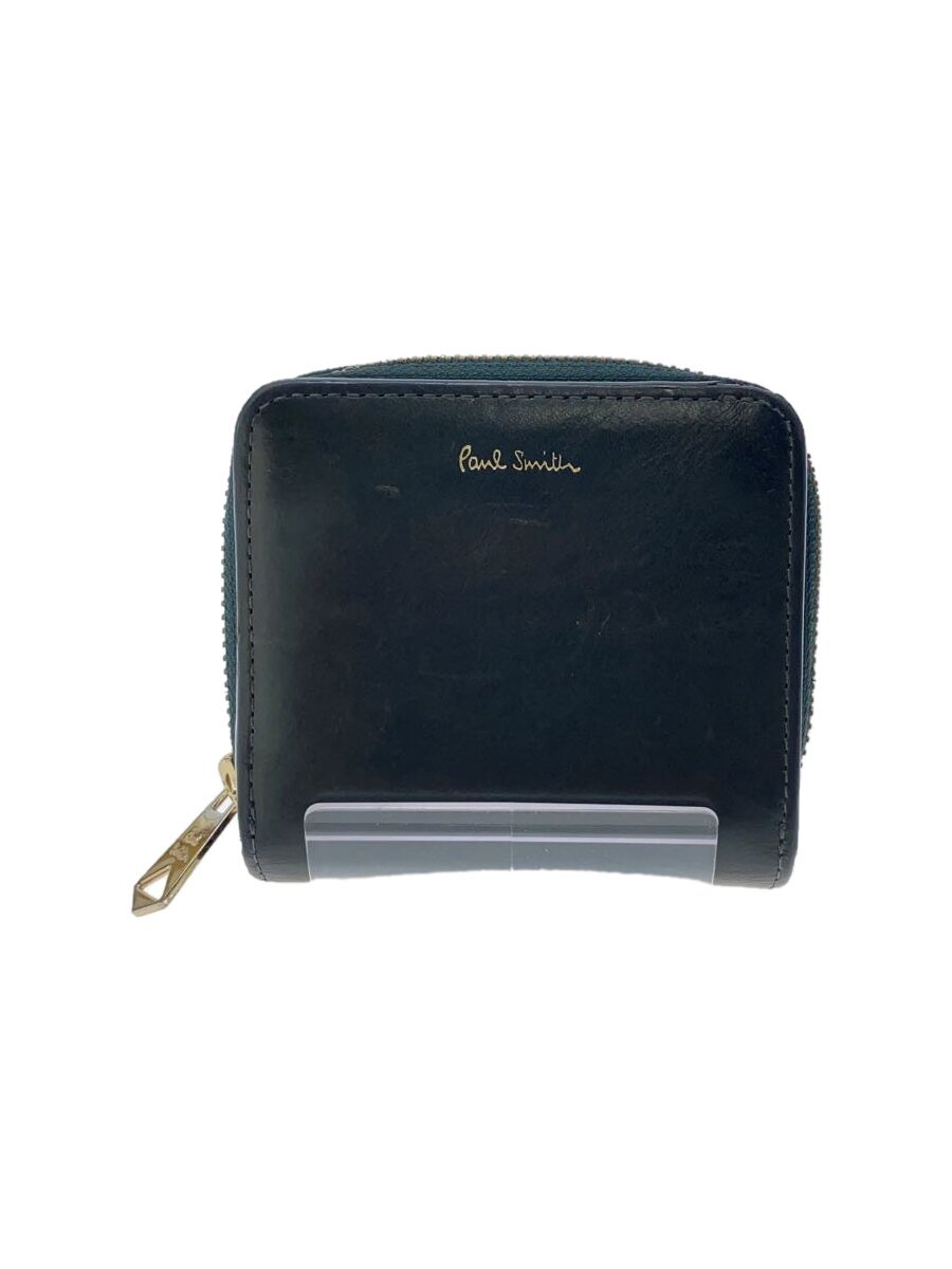【中古】Paul Smith◆財布/レザー/GRN/メンズ【服飾雑貨他】