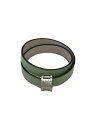 【中古】BVLGARI◆ブレスレット/--/GRN/メンズ//【服飾雑貨他】