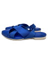【中古】melissa◆サンダル/23.5cm/BLU【シューズ】