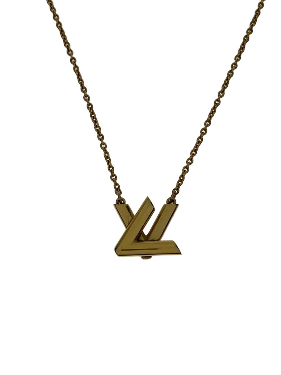 【中古】LOUIS VUITTON◆ネックレス/GLD/トップ有/レディース/M01729//【服飾雑貨他】