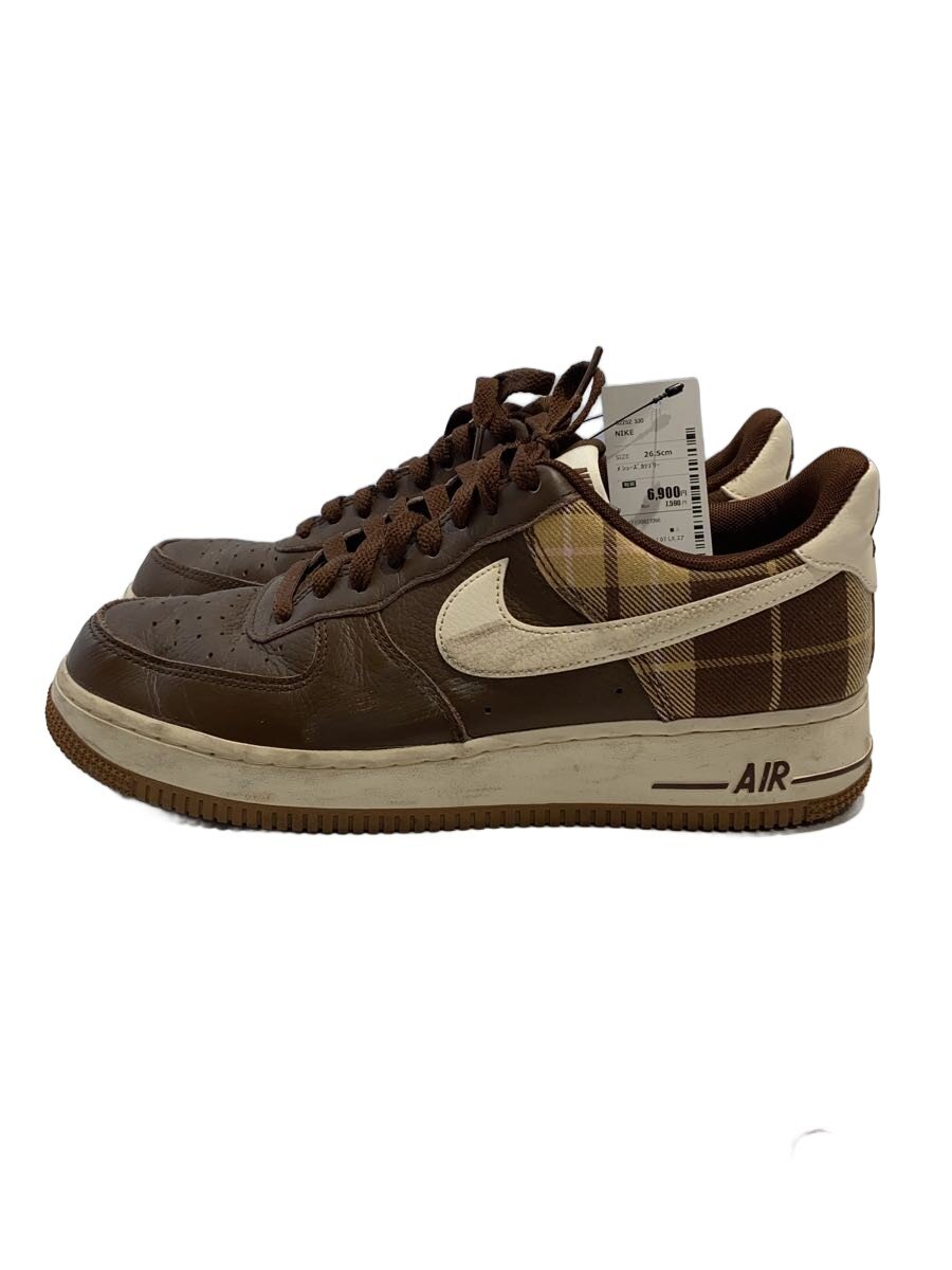 【中古】NIKE◆AIR FORCE 1 07 LX_エア フォース 1 07 LX/26.5cm/BRW【シューズ】