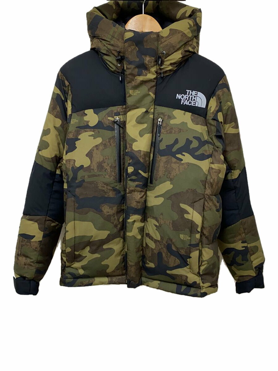 【中古】THE NORTH FACE◆NOVELTY BALTRO LIGHT JACKET_ノベルティーバルトロライトジャケット/S/ナイロン/GRN【メンズウェア】