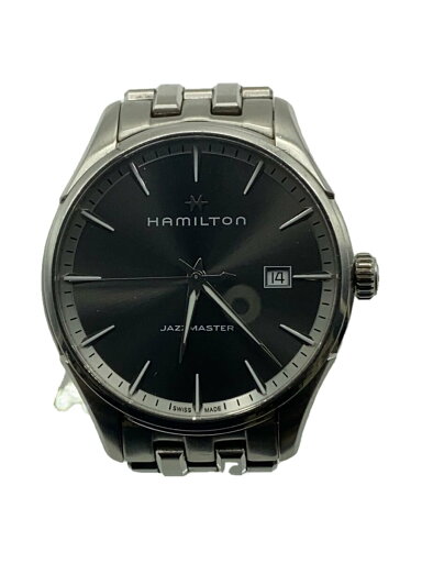 【中古】HAMILTON◆クォーツ腕時計/アナログ/ステンレス/GRY/SLV/SS/H324510//【服飾雑貨他】 【中古】HAMILTON◆クォーツ腕時計/アナログ/ステンレス/GRY/SLV/SS/H324510//【服飾雑貨他】