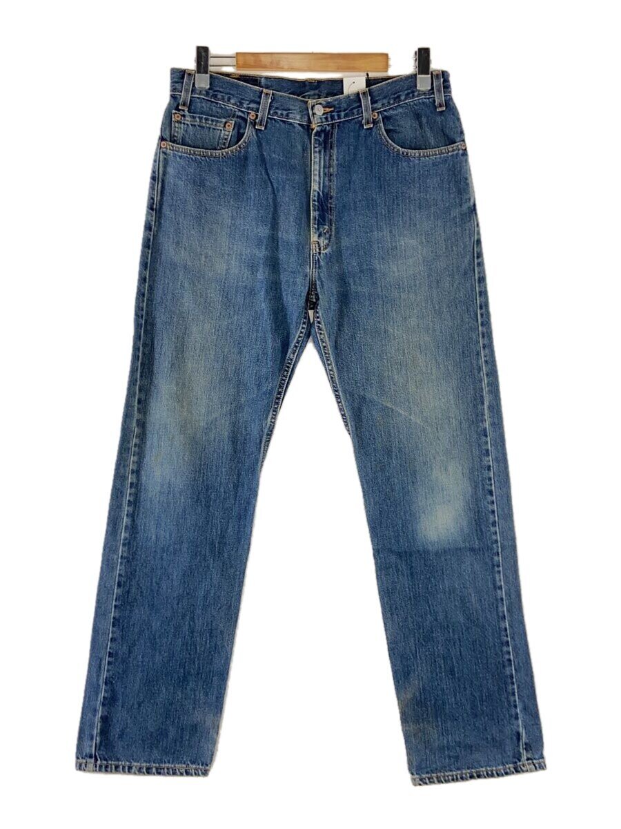 【中古】Levi’s◆ストレートパンツ/36/デニム/IDG【メンズウェア】