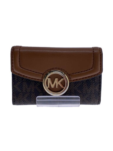 【中古】MICHAEL KORS◆キーケース/--/BRW/無地/レディース【服飾雑貨他】 【中古】MICHAEL KORS◆キーケース/--/BRW/無地/レディース【服飾雑貨他】