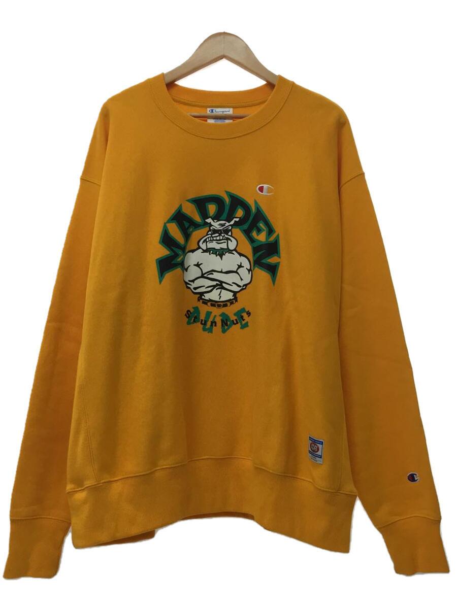 【中古】Champion◆スウェット/2L/コットン/ORN【メンズウェア】 1