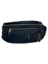 【中古】GUCCI◆ウエストバッグ/ボディバッグ/BLK【バッグ】