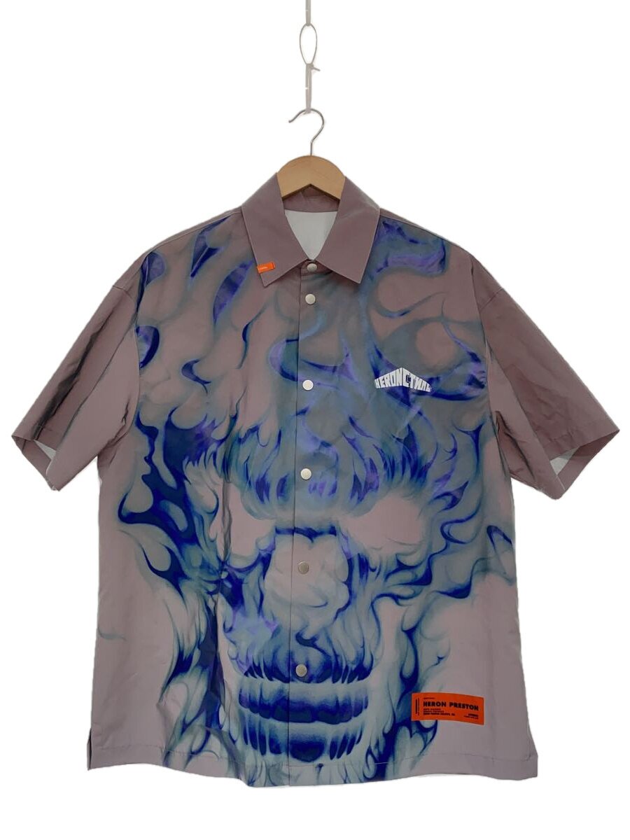 【中古】HERON PRESTON◆半袖シャツ/XS/--/SLV【メンズウェア】