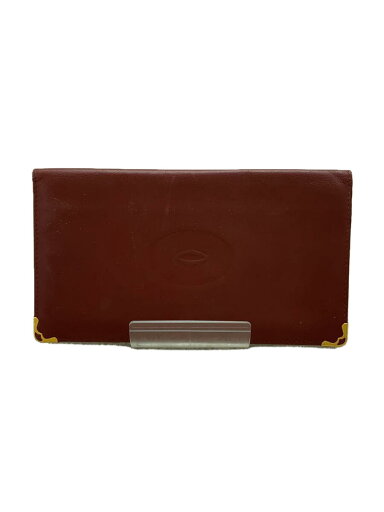 【中古】Cartier◆財布/レザー/BRW/無地/レディース【服飾雑貨他】 【中古】Cartier◆財布/レザー/BRW/無地/レディース【服飾雑貨他】