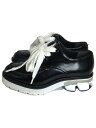 【中古】MIHARA YASUHIRO◆ローカットスニーカー/37/ブラック/エナメル/B04FW709//【シューズ】(4)