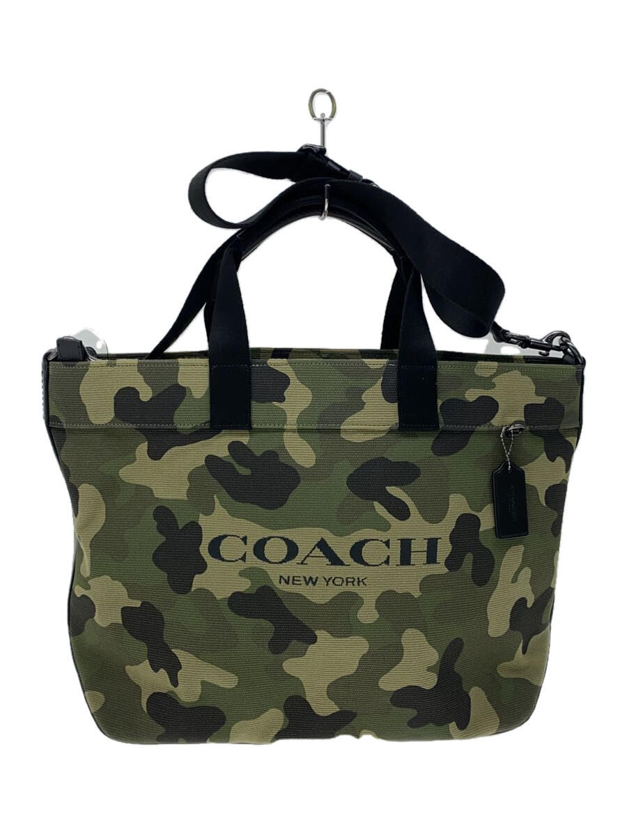 【中古】COACH◆ショルダーバッグ/キャンバス/CL396【バッグ】