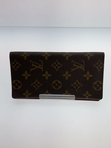 【中古】LOUIS VUITTON◆ポルト・フォイユ・ブラザ_モノグラム・キャンバス_BRW/PVC/BRW/メンズ【服飾雑貨他】 【中古】LOUIS VUITTON◆ポルト・フォイユ・ブラザ_モノグラム・キャンバス_BRW/PVC/BRW/メンズ【服飾雑貨他】