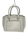【中古】MICHAEL KORS◆ハンドバッグ/レザー/WHT/30T9GP9M2L【バッグ】(4)