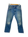 【中古】Levi’s◆ボトム/30/コットン/BLU/無地/pc9-00501-3375【レディースウェア】