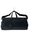 【中古】MONCLER◆ボストンバッグ/ポリエステル/BLK/無地/b209a4000900 54164/傷有/お汚れ有【バッグ】