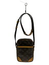 【中古】LOUIS VUITTON◆2)ダヌーブ_モノグラム・キャンバス_BRW/PVC/BRW//【バッグ】