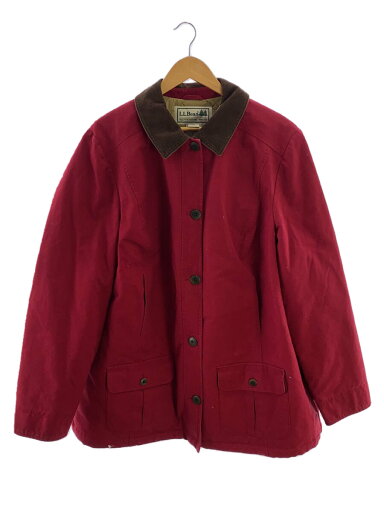 【中古】L.L.Bean◆90S/カバーオール/XXL/コットン/RED【メンズウェア】 【中古】L.L.Bean◆90S/カバーオール/XXL/コットン/RED【メンズウェア】