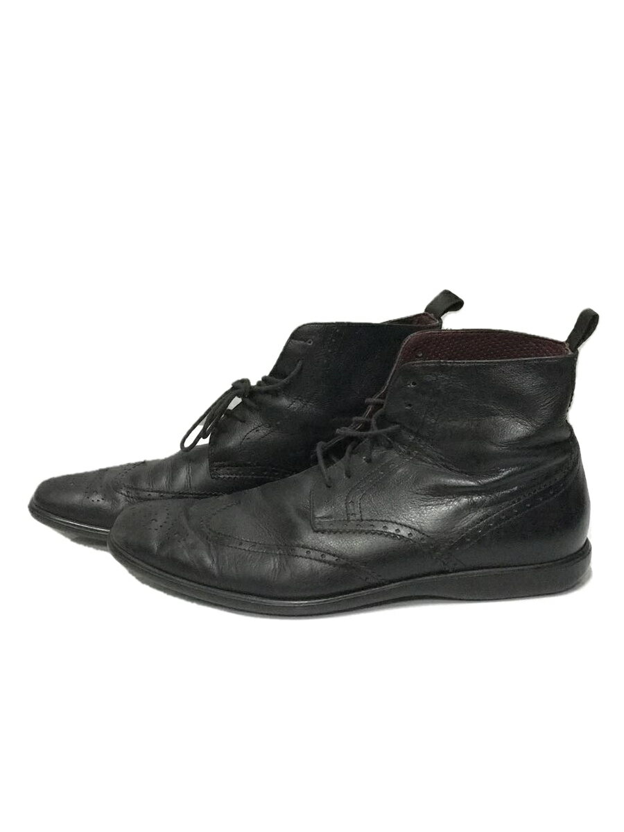 【中古】Paul Smith◆レースアップブーツ/41/BLK【シューズ】