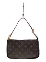 【中古】LOUIS VUITTON◆1)ポシェット・アクセソワール_モノグラム・キャンバス_BRW/PVC/BRW【バッグ】(4)