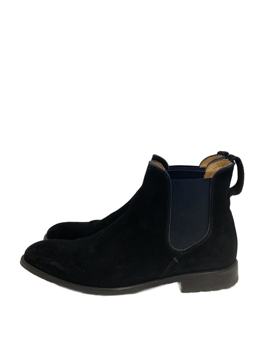 【中古】Braga◆サイドゴアブーツ/40/BLK/スウェード/1430【シューズ】