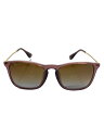 【中古】Ray-Ban◆サングラス/ウェリントン/プラスチック/PNK...(4)