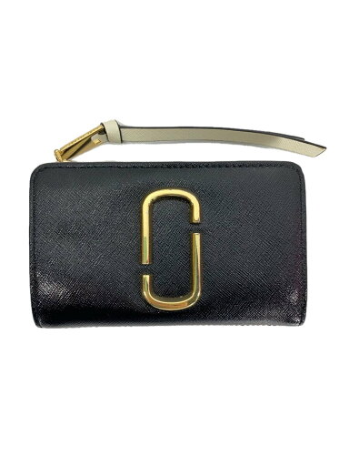 【中古】MARC JACOBS◆2つ折り財布/--/BLK/レディース【服飾雑貨他】 【中古】MARC JACOBS◆2つ折り財布/--/BLK/レディース【服飾雑貨他】