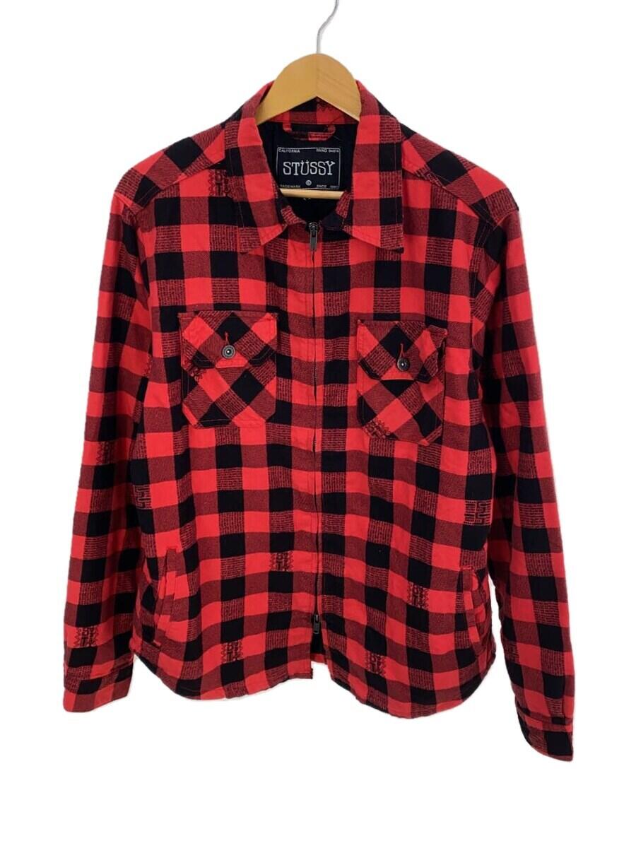 【中古】STUSSY◆90S/Flannel Insulation Jack