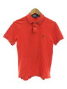 【中古】POLO RALPH LAUREN◆ポロシャツ/M/コットン/ORN/無地【メンズウェア】