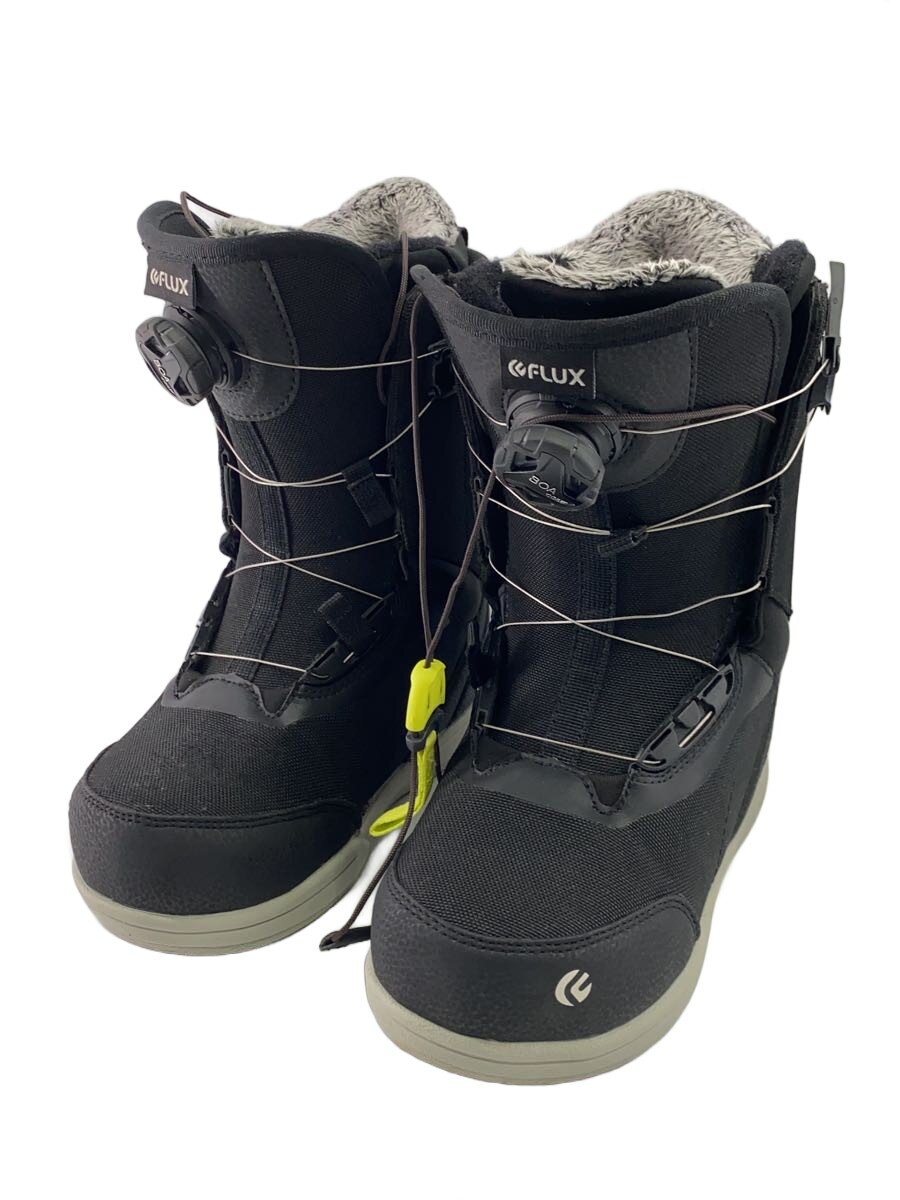 【中古】FLUX◆スノーボードブーツ/23.5cm/BOA/BLK/FL-BOA【スポーツ】