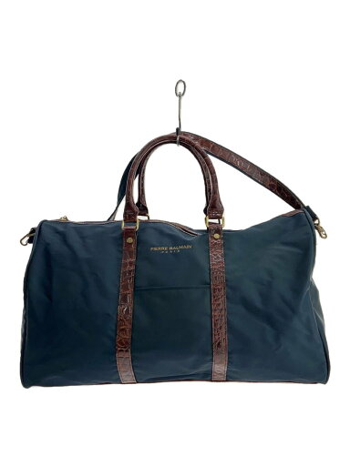 【中古】PIERRE BALMAIN◆ボストンバッグ/--/NVY【バッグ】 【中古】PIERRE BALMAIN◆ボストンバッグ/--/NVY【バッグ】