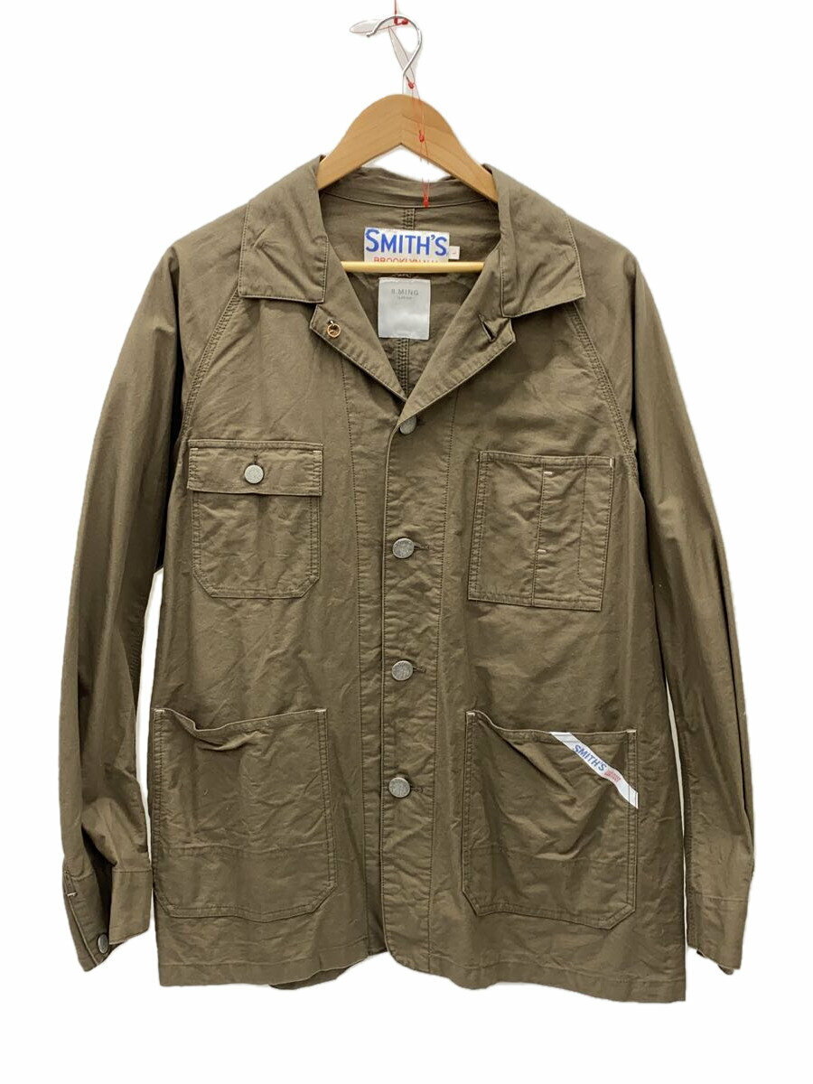 【中古】B:MING by BEAMS◆カバーオール/L/コットン/KHK/2175-7257【メンズウェア】
