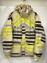 【中古】BURTON◆ウェアー/ジャケット/S/マルチカラー/ゴアテックス※ジッププル破損【スポーツ】