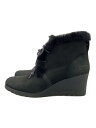 【中古】UGG australia◆ブーティ/W JEOVANA/23cm/BLK/レザー/1017421【シューズ】