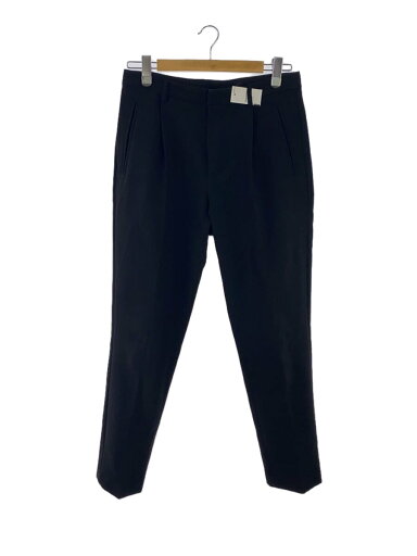 【中古】EMPORIO ARMANI◆ボトム/46/ポリエステル/BLK//【メンズウェア】 【中古】EMPORIO ARMANI◆ボトム/46/ポリエステル/BLK//【メンズウェア】