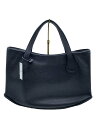 【中古】DELVAUX◆トートバッグ/レザー/BLK/擦れ、コバ部分キズ有【バッグ】(4)
