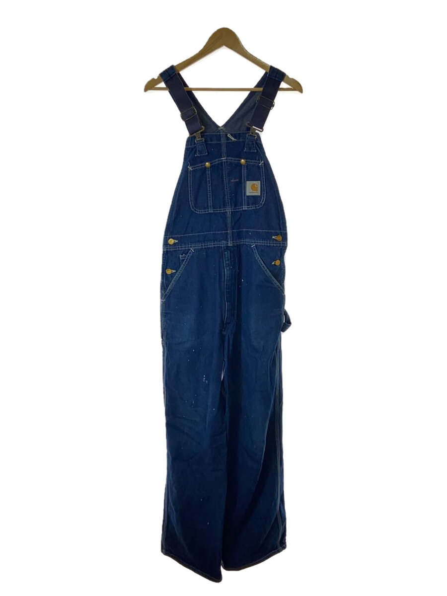 【中古】Carhartt◆オーバーオール/IDG/無地【メンズウェア】